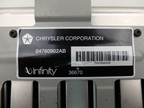 Audio Erősítő Chrysler 300M Infinity