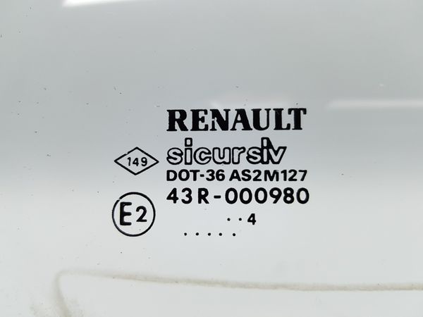 Ajtóüveg Jobb Hátul Renault 19 7700780541 1994r Sicursiv 6576