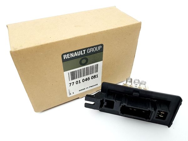 Ventilátor Ellenállás  Új eredeti  7701046081 Renault Twingo 