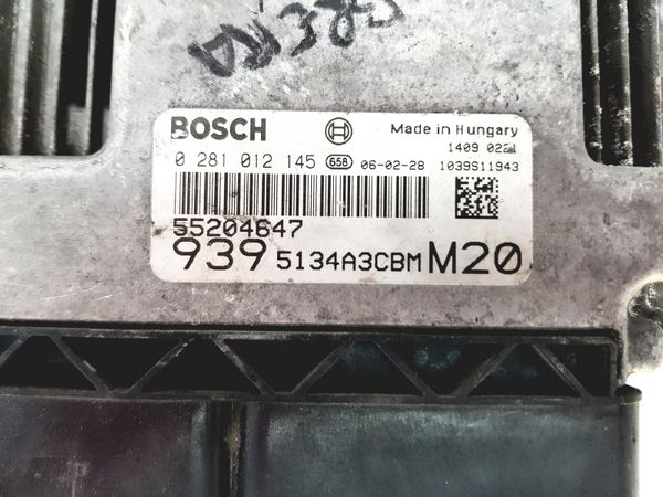 Motorvezérlő Egység 0281012145 55204647 Fiat Alfa Bosch 26720