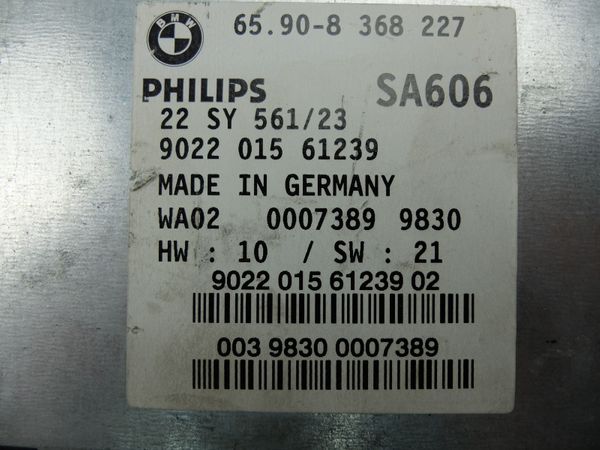 Navigáció  BMW 65.90- 8368227 902201561239 Philips