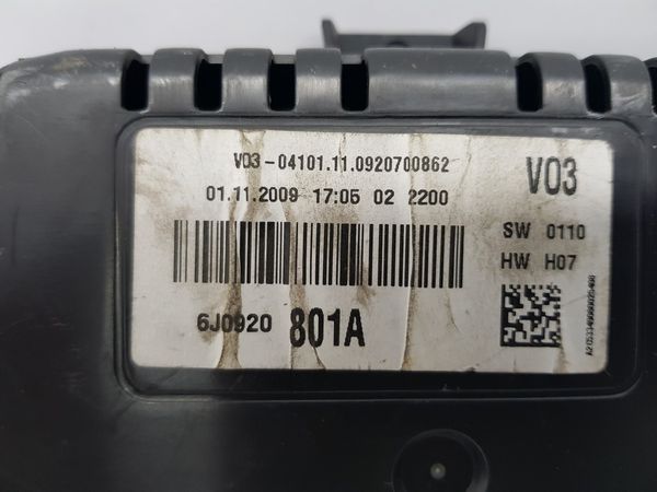 Számláló Fordulatszámmérő Seat Ibiza 6J0920801A 18991