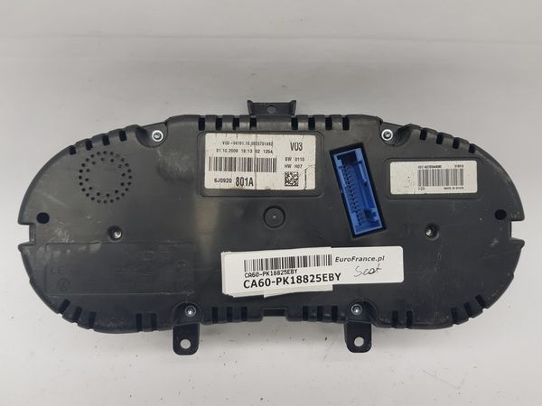 Számláló Fordulatszámmérő Seat Ibiza 6J0920801A 18825