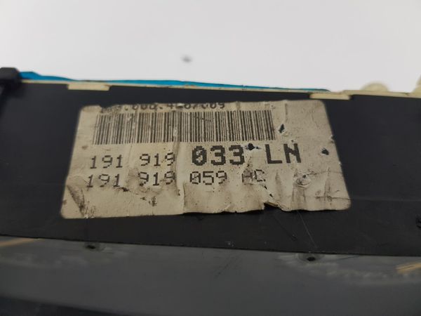 Számláló Fordulatszámmérő  VW Golf MK2 191919033LN 191919059AC