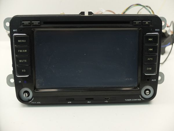 Cd Rádió Navi GPS DVD USB SD Volkswagen Golf 5