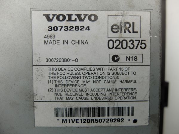 Audio Erősítő  Volvo 30732824