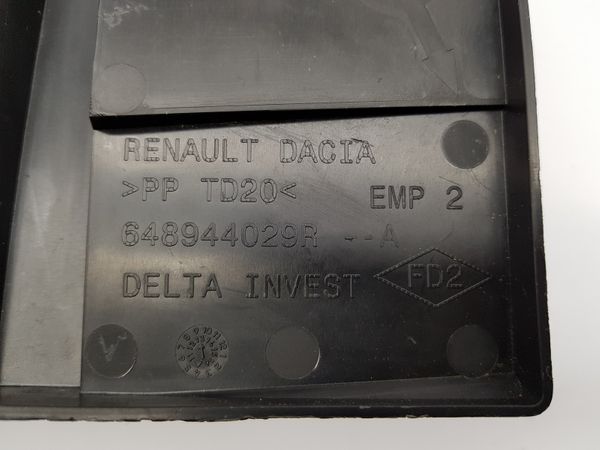 Akkumulátor Rögzítése Lodgy 648944029R 648947133R Dacia