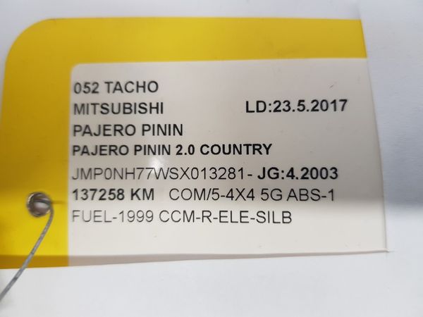 Számláló Mitsubishi Pajero MR975308 257330-8590
