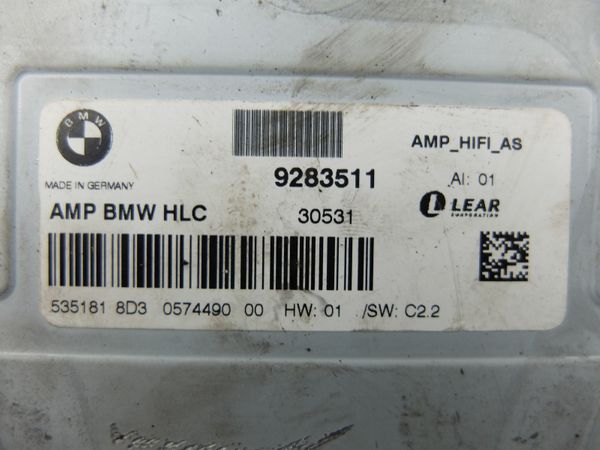 Audio Erősítő  BMW 3 F30 9283511 AMP HLC HIFI