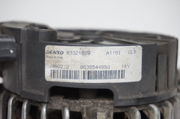 Generátor  9638544580 1,6 16v Peugeot 307