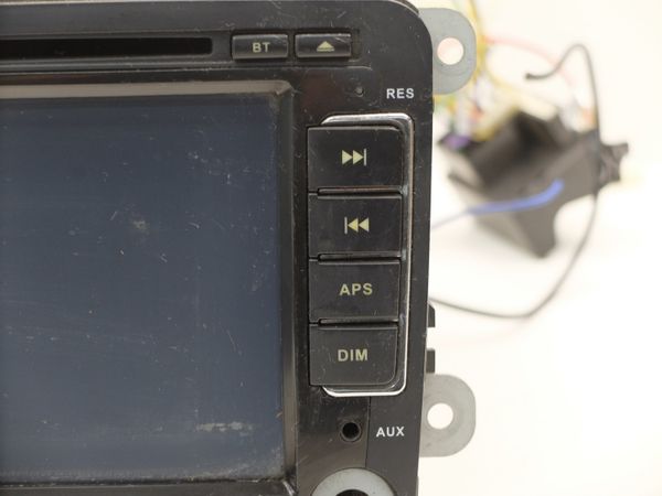 Cd Rádió Navi GPS DVD USB SD Volkswagen Golf 5