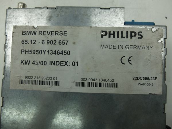 Kazettás Rádió  BMW 3 6512 6902657 22DC595/23F Reverse Philips