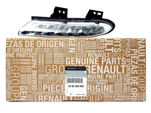 Ködlámpa Drl Bal Új eredeti Renault Scenic III 266055004R