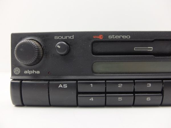 Kazettás Rádió  VW 3B0035156 7646234060 Alpha Blaupunkt