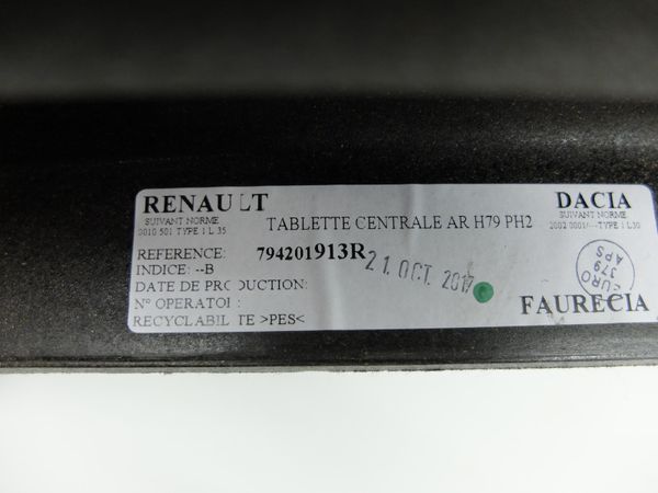 Kalaptartó  794201913R Dacia Duster