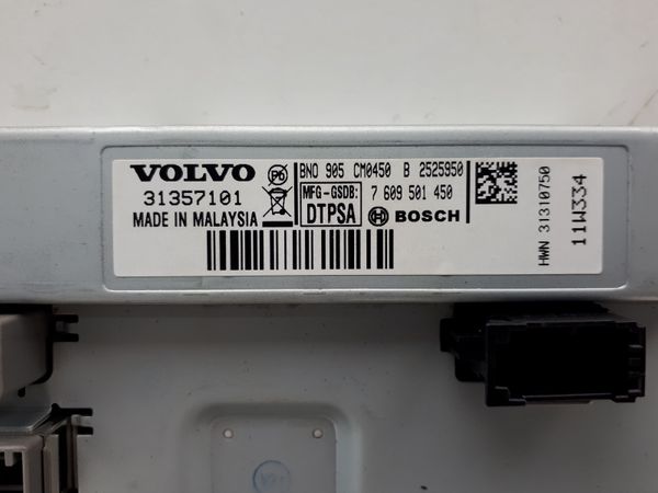 Komputer Kijelző Volvo V70 31357101 7609501450 Bosch