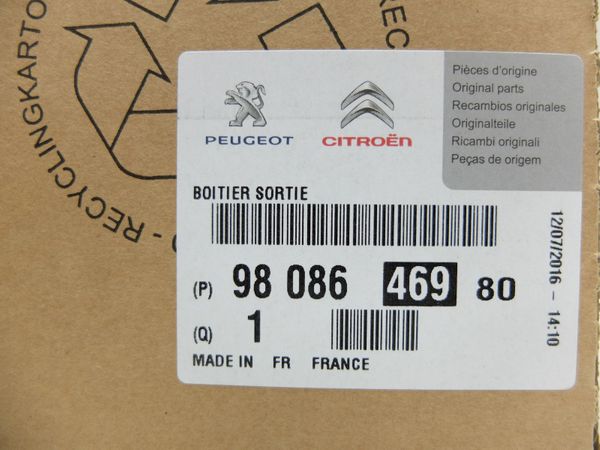 Termosztát  Hűtőfolyadék Peugeot C3 C4 DS 208 308 508 1.4-1.6 VTI  9808646980