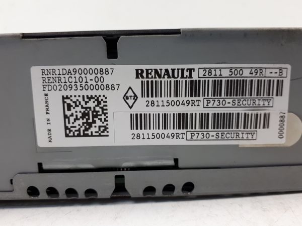 Cd Rádió Renault Kangoo 2 Master 3 281150049R 0290
