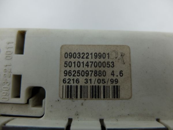 Rádió Kijelző  Peugeot 206 9625097880 Jaeger
