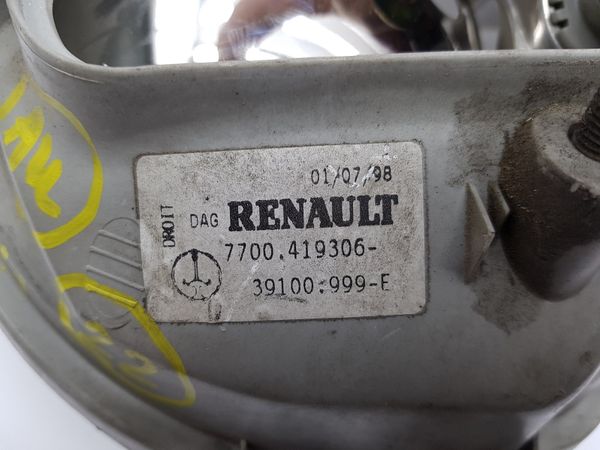 Fényszóró Jobb Renault Twingo 1 7700419306 Carello